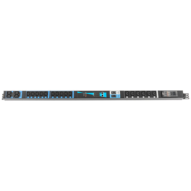 20 kimenetű C13 C19 függőleges TCP/IP érzékelő eco Smart Rack Pdu