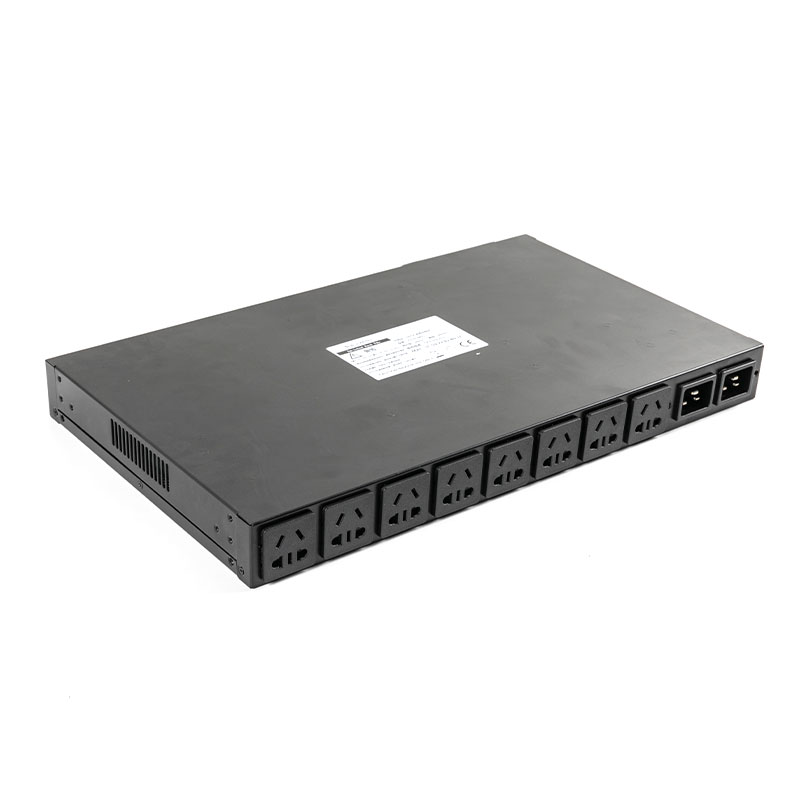 10 kimenetes C20 függőleges TCP/IP érzékelő eco Smart Rack Pdu 1U